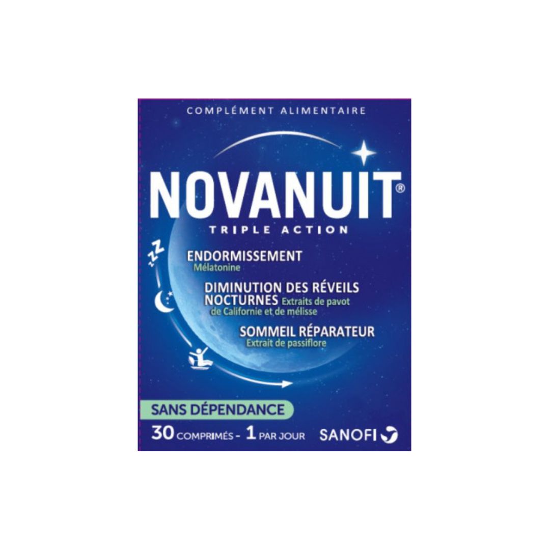 image Novanuit – Triple actions 30 Comprimés